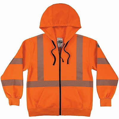 ergodyne GloWear 8305W Womens Hi-Vis Hooded Zip-Up (22904)