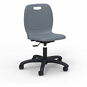 Lorell League Adjustable-Height Task Chairs (83093GYPL)