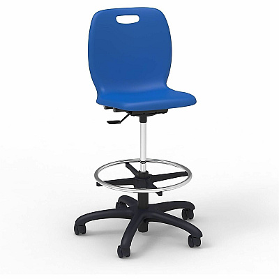 Lorell League Student Lab Stools (83094MBEPL)