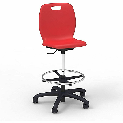Lorell League Student Lab Stools (83094RDPL)
