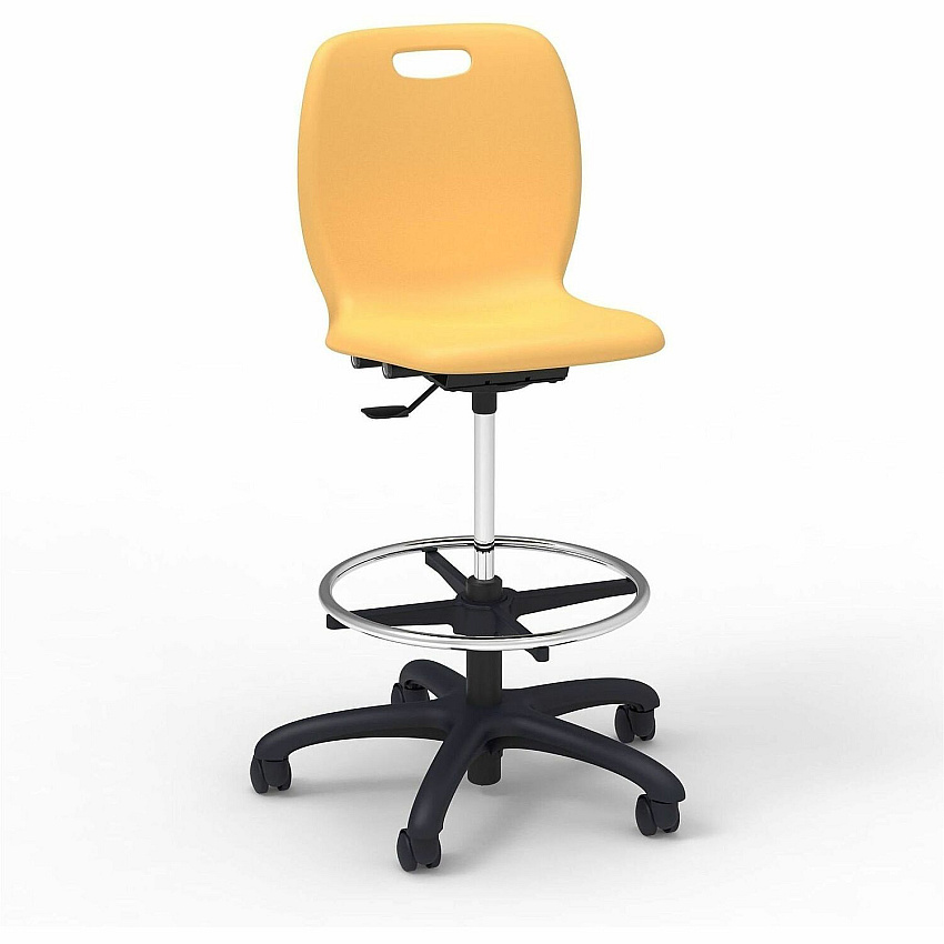 Lorell League Student Lab Stools (83094YWPL)
