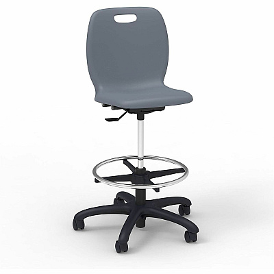 Lorell League Student Lab Stools (83094GYPL)