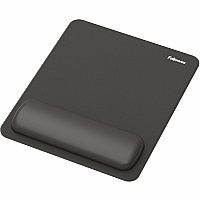 Fellowes Breyta Mousepad Wrist Rest - Black (100145418)