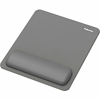 Fellowes Breyta Mousepad Wrist Rest - Gray (100145420)