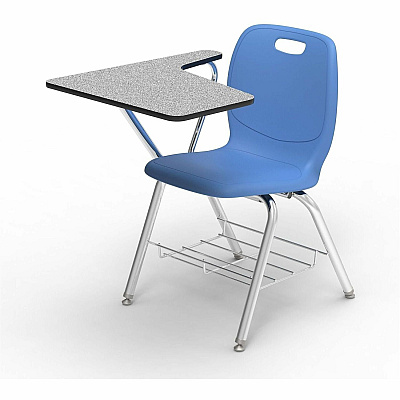 Lorell League Student Chair-Desk Combos with Tablet Arm (99907LBEPL)
