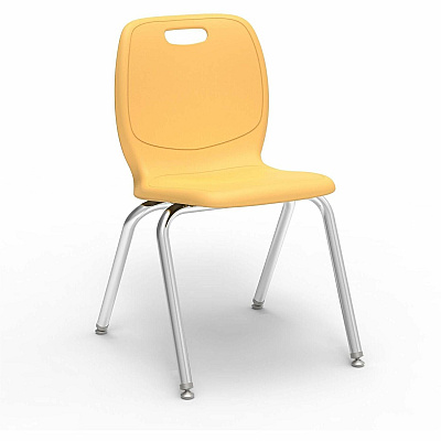 Lorell League Stacking Student Chairs (99906YWPL)