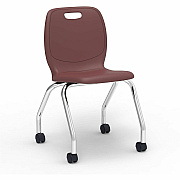 Lorell League Mobile Student Task Chairs (99909BYPL)