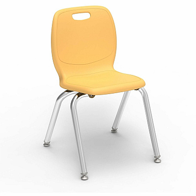 Lorell League Stacking Student Chairs (99904YWPL)