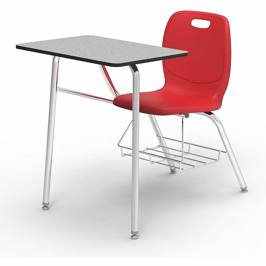 Lorell League Student Desk-Chair Combo (99908RDPL)