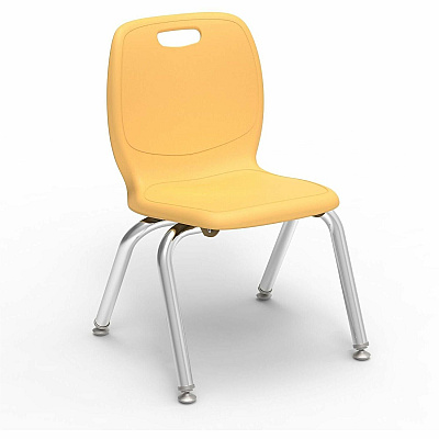 Lorell League Stacking Student Chairs (99903YWPL)