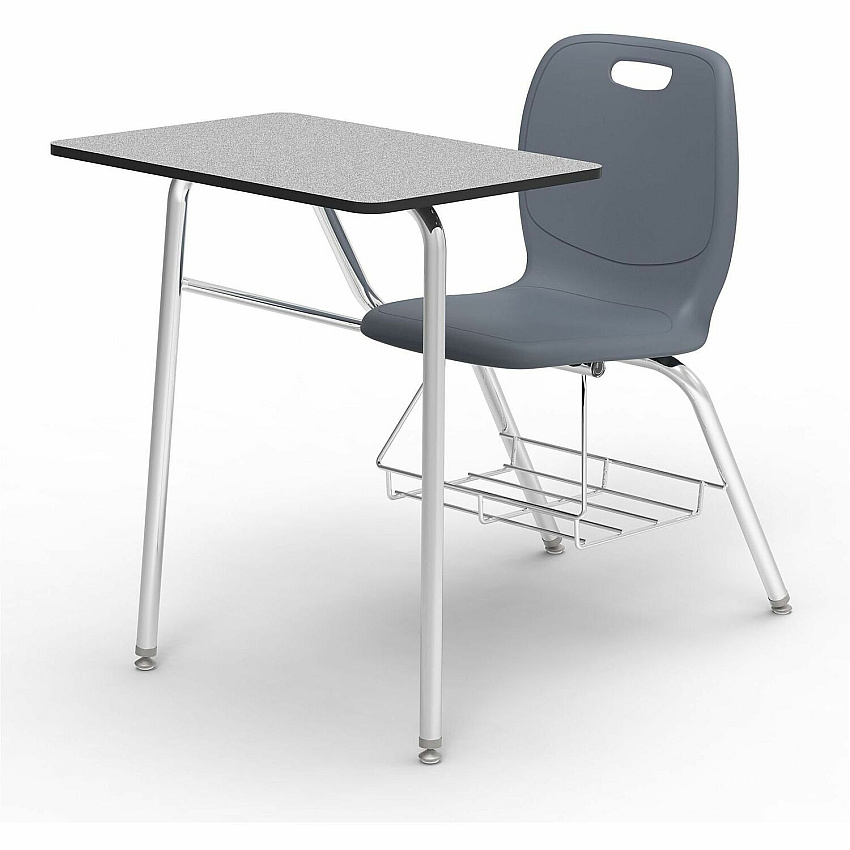 Lorell League Student Desk-Chair Combo (99908GYPL)