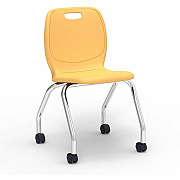 Lorell League Mobile Student Task Chairs (99909YWPL)