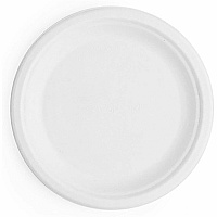 Vegware Nourish 7in Plate, White Molded Fiber (VWP011NFA)