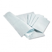 Medline Professional Tissue Towels, 3-Ply, 18 x 13, Unscented, White, 500/Carton (NON24357W)