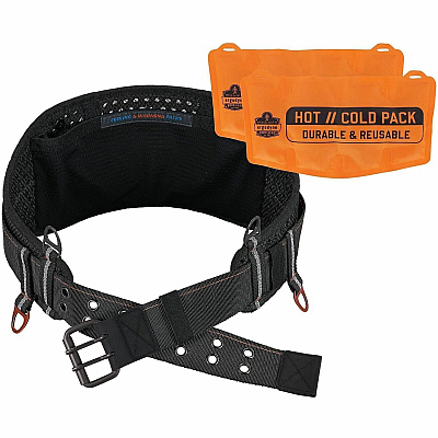 ergodyne Arsenal 5558 7" Padded Tool Belt with Hot/Cold Pack (13703)