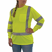 ergodyne GloWear 8374 Women's Essential Hi-Vis Long Sleeve T-Shirt (22095)