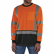 ergodyne GloWear 8369BK Essential Hi-Vis Long Sleeve T-Shirt (22223)