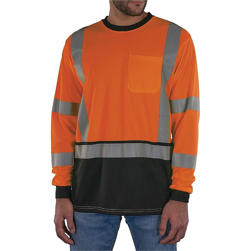 ergodyne GloWear 8369BK Essential Hi-Vis Long Sleeve T-Shirt (22224)