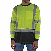 ergodyne GloWear 8369BK Essential Hi-Vis Long Sleeve T-Shirt (22208)