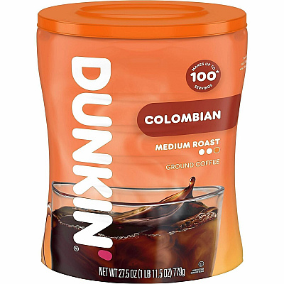 Dunkin Donuts Dunkin Donuts Ground Colombian Coffee (01292)