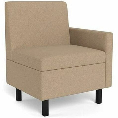 Safco Movvi Modular Single-Seat Chair with Left Arm (MISSALDT08)