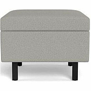 Safco Movvi Modular Single-Seat Lounge Seat with No Back/Arms (MISSBNDT15)