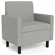 Safco Movvi Modular Single-Seat Chair with Both Arms (MISSABDT15)