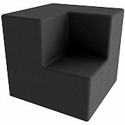 Learniture Shapes Series II 2-Tier Corner Soft Seating (LNTSS2ICBK)