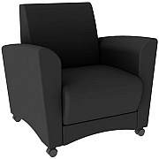 Learniture Shapes Series II Common Area Chair (LNT1600BK)