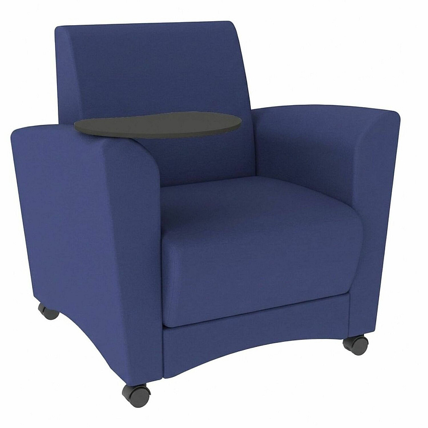 Learniture Shapes Series II Common Area Chair w/Tablet Arm (LNT1601266GT)
