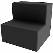 Learniture Shapes Series II 2-Tier Soft Seating (LNTSS2BK)