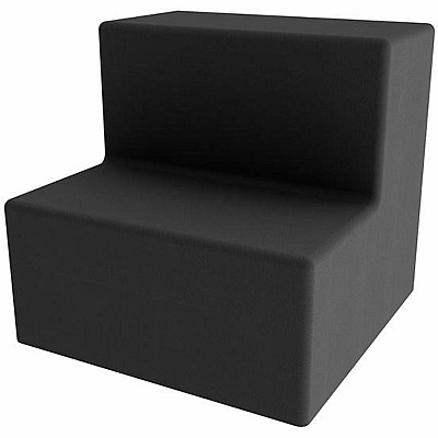 Learniture Shapes Series II 2-Tier Soft Seating (LNTSS2BK)