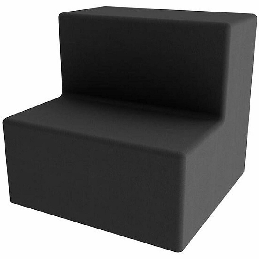 Learniture Shapes Series II 2-Tier Soft Seating (LNTSS2BK)