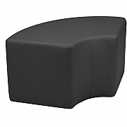 Learniture Shapes Series II 1/4 Round Soft Seating (LNT1012BKA)