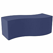 Learniture Shapes Series II Soft Seating Wave Bench (LNT1076266)