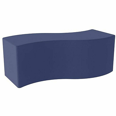 Learniture Shapes Series II Soft Seating Wave Bench (LNT1076266)