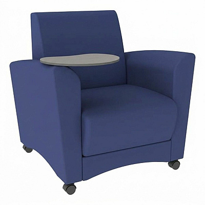 Learniture Shapes Series II Common Area Chair w/Tablet Arm (LNT1601266CS)