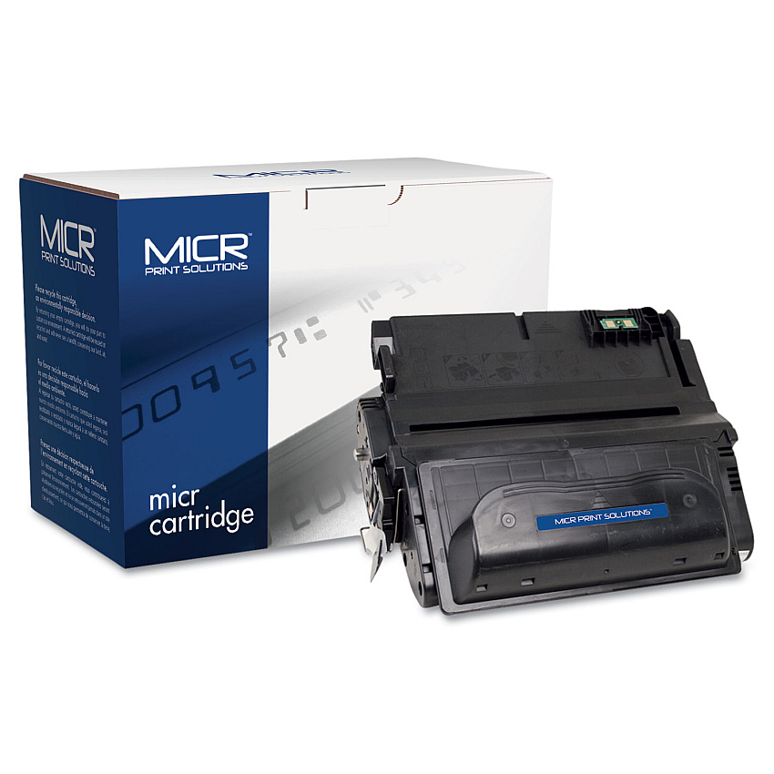 MICR Print Solutions Compatible Q1338A(M) (MCR38AM) MICR Toner, 12,000 Page-Yield, Black