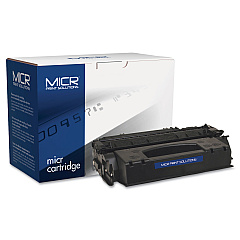 MICR Print Solutions Compatible Q7553X(M) (MCR53XM) High-Yield MICR Toner, 7,000 Page-Yield, Black