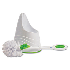 LYSOL Toilet Bowl and Brush Caddy, 12.5" Handle, Green (QCK2055463)