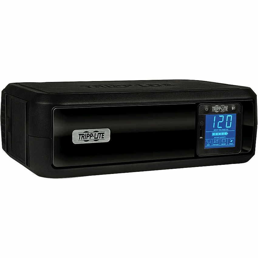 Tripp Lite OmniSmart LCD 120V 650VA 350W Line-Interactive UPS, Tower, LCD display, USB port (OMNI650LCD)