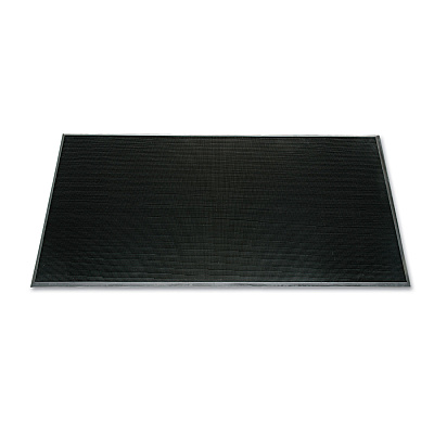 AbilityOne 7220015826248, SKILCRAFT 3-Mat Entry System Scraper Mat, 36 x 72, Black