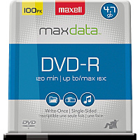 Maxell 16x DVD-R Media (MAX638014)
