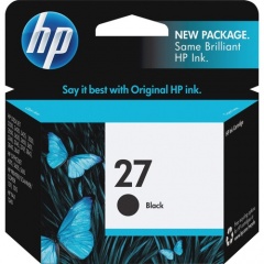 HP 27 Black Original Ink Cartridge (C8727AN)