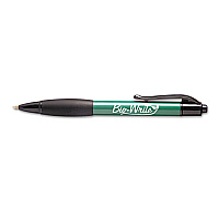 AbilityOne 7520015789307, SKILCRAFT Bio-Write Ballpoint Pen, Retractable, Medium 1 mm, Black Ink, Green Barrel, Dozen