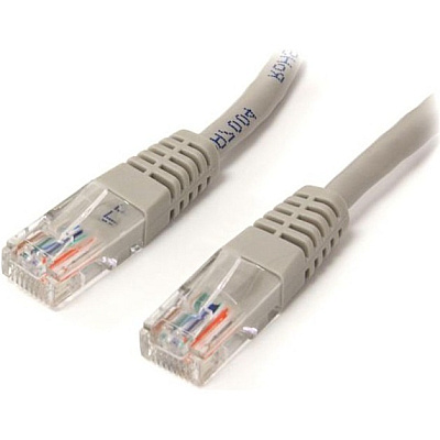 StarTech 35ft Gray Molded Cat5e Utp Patch Cable (M45PATCH35GR)