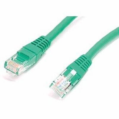 StarTech 1ft Green Molded Cat5e Utp Patch Cable (M45PATCH1GN)