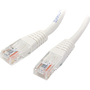 StarTech 1ft White Molded Cat5e Utp Patch Cable (M45PATCH1WH)