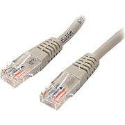 StarTech 20ft Gray Molded Cat5e Utp Patch Cable (M45PATCH20GR)