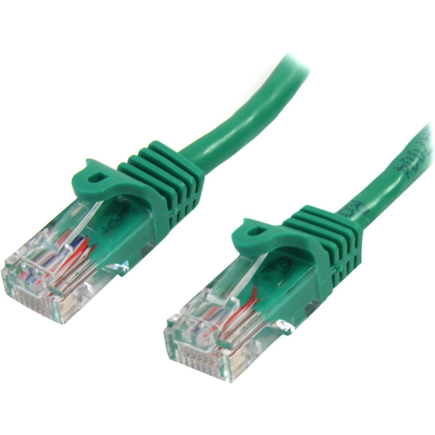 StarTech 6 Ft Green Cat5e Snagless Patch Cable (45PATCH6GN)